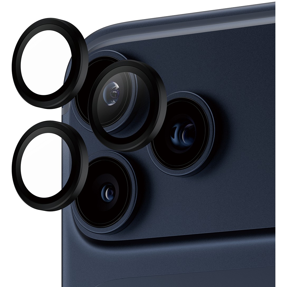 PanzerGlass Hoops Black Lens Protector for iPhone 17 Pro / Pro Max / 16 Pro / Pro Max