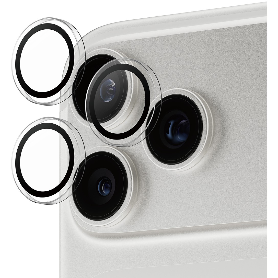 PanzerGlass Hoops Clear Lens Protector for iPhone 17 Pro / Pro Max / 16 Pro / Pro Max