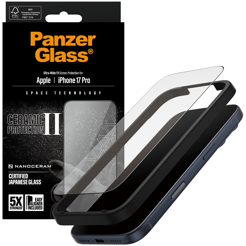 PanzerGlass Ceramic Screen Protector for iPhone 17 Pro / UWF - Figura 5