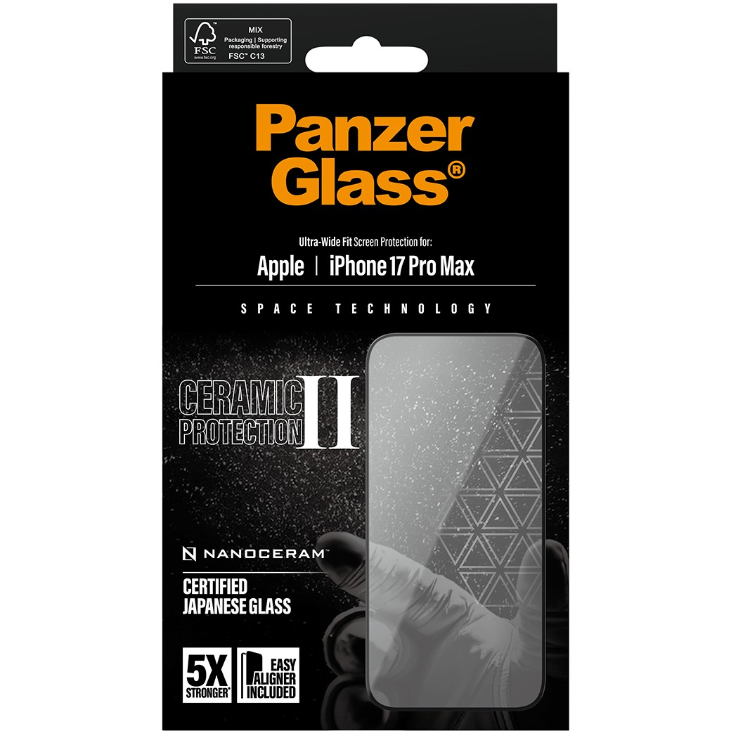 PanzerGlass Ceramic Screen Protector for iPhone 17 Pro Max / UWF - Figura 3
