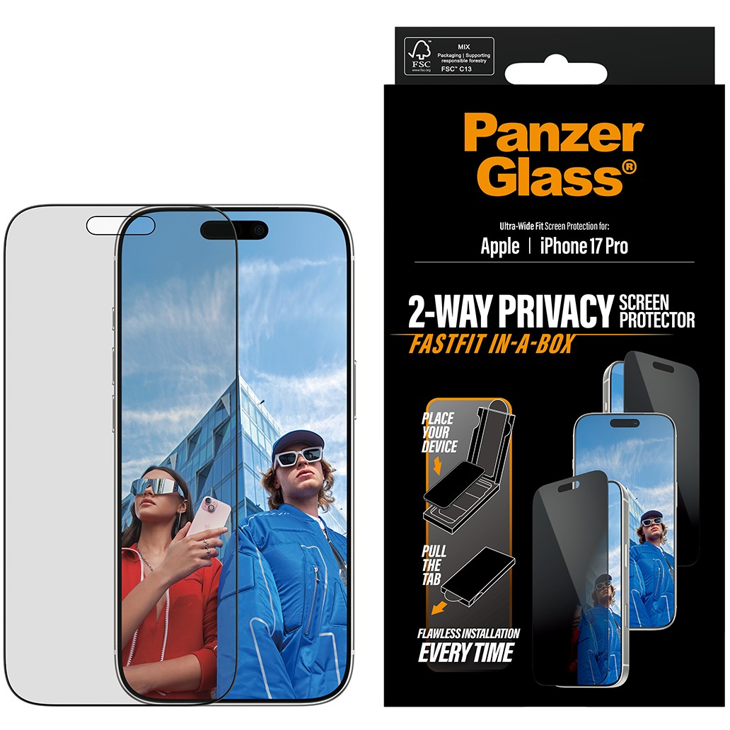Privacy Screen Protector iPhone 17 Pro – Zezë - Figura 2