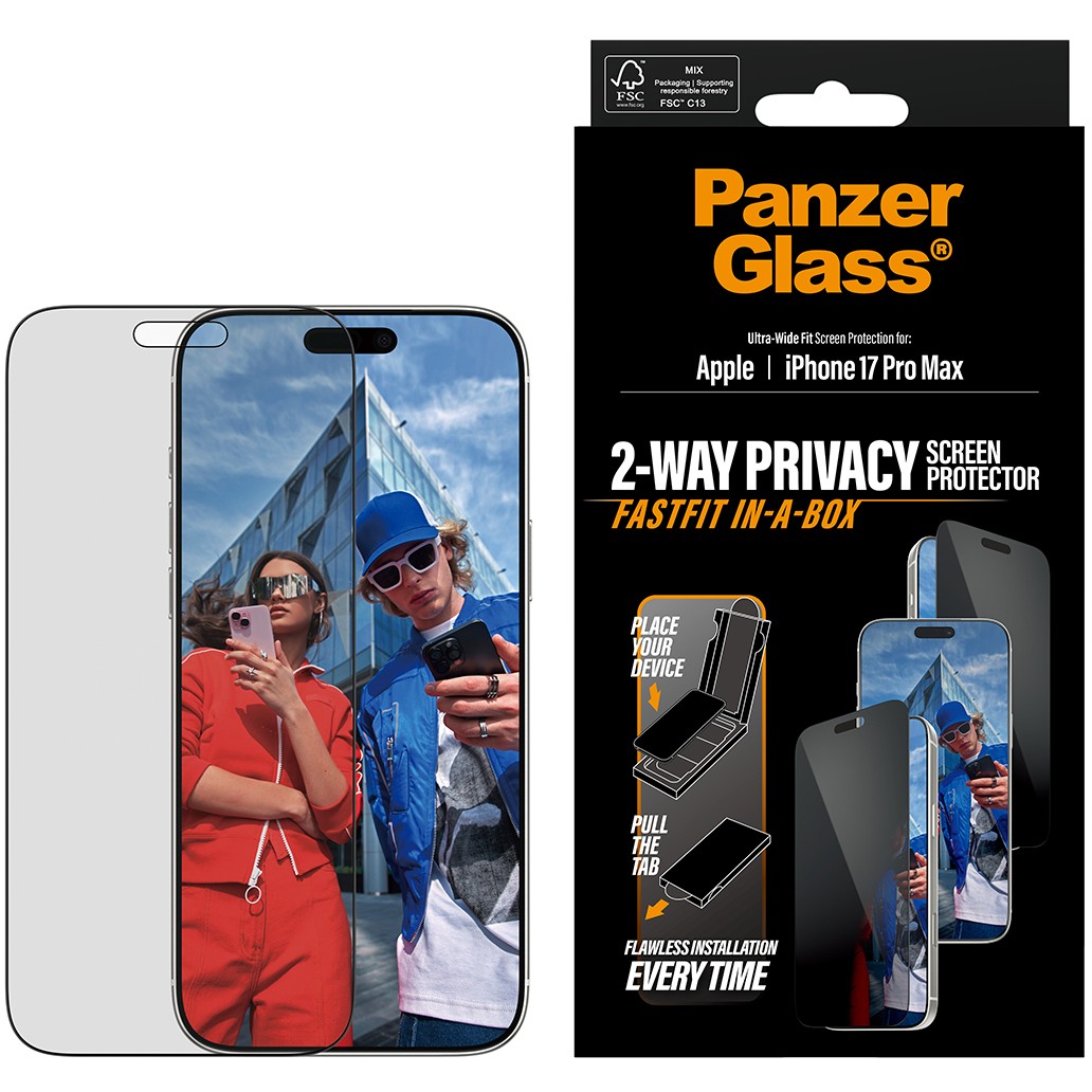Privacy Screen Protector iPhone 17 Pro Max – Zezë - Figura 2