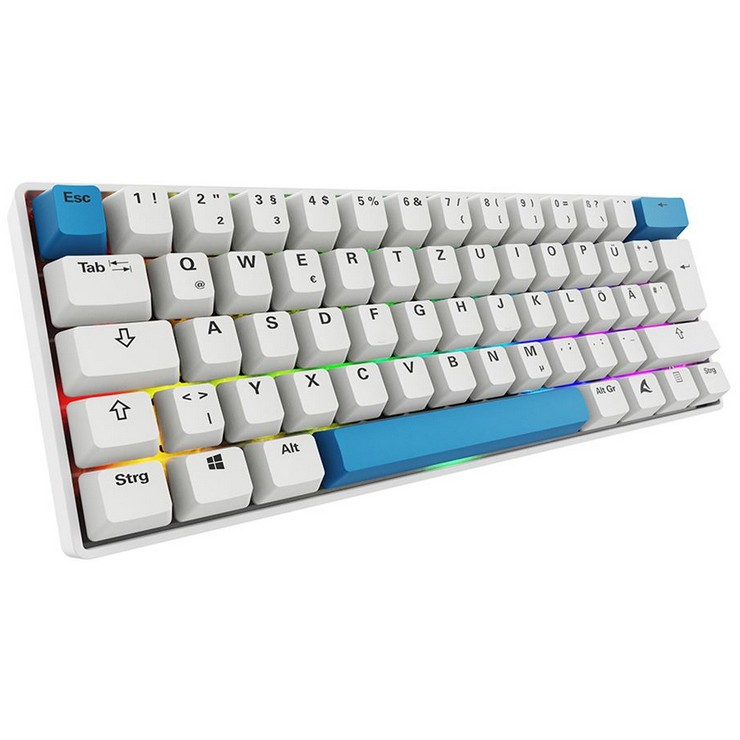Tastierë Gaming Sharkoon SKILLER SGK50 S4 Gen2 PBT Wired / QWERTZ / German Language – Bardhë
