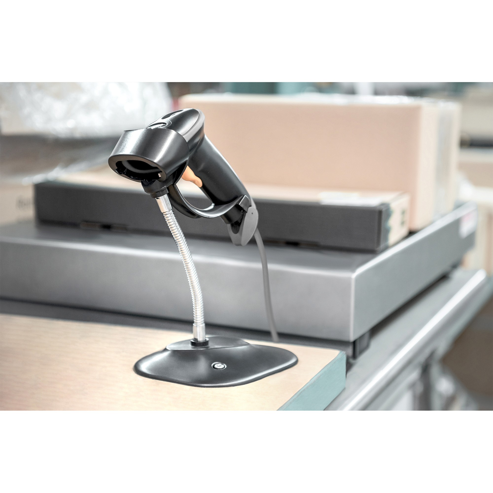 Skaner DIGITUS 1D Barcode Handscanner USB - Zezë - Figura 3