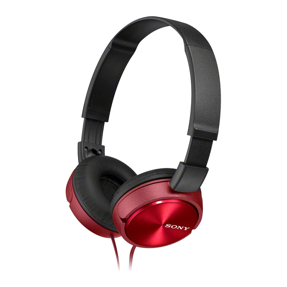 Kufje me kabllo Sony MDR-ZX310R On-Ear - Zezë/Kuqe