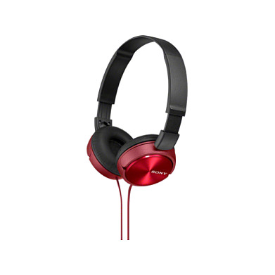 Kufje me kabllo Sony MDR-ZX310R On-Ear - Zezë/Kuqe - Figura 2