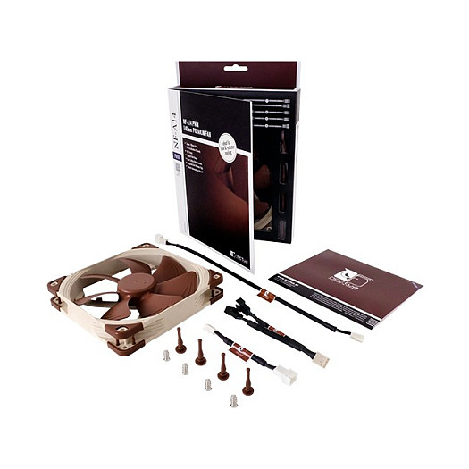 Ftohës për Kasë NOCTUA NF-A14 PWM / 140×140×25mm - Bezhë/Kafe - Figura 5