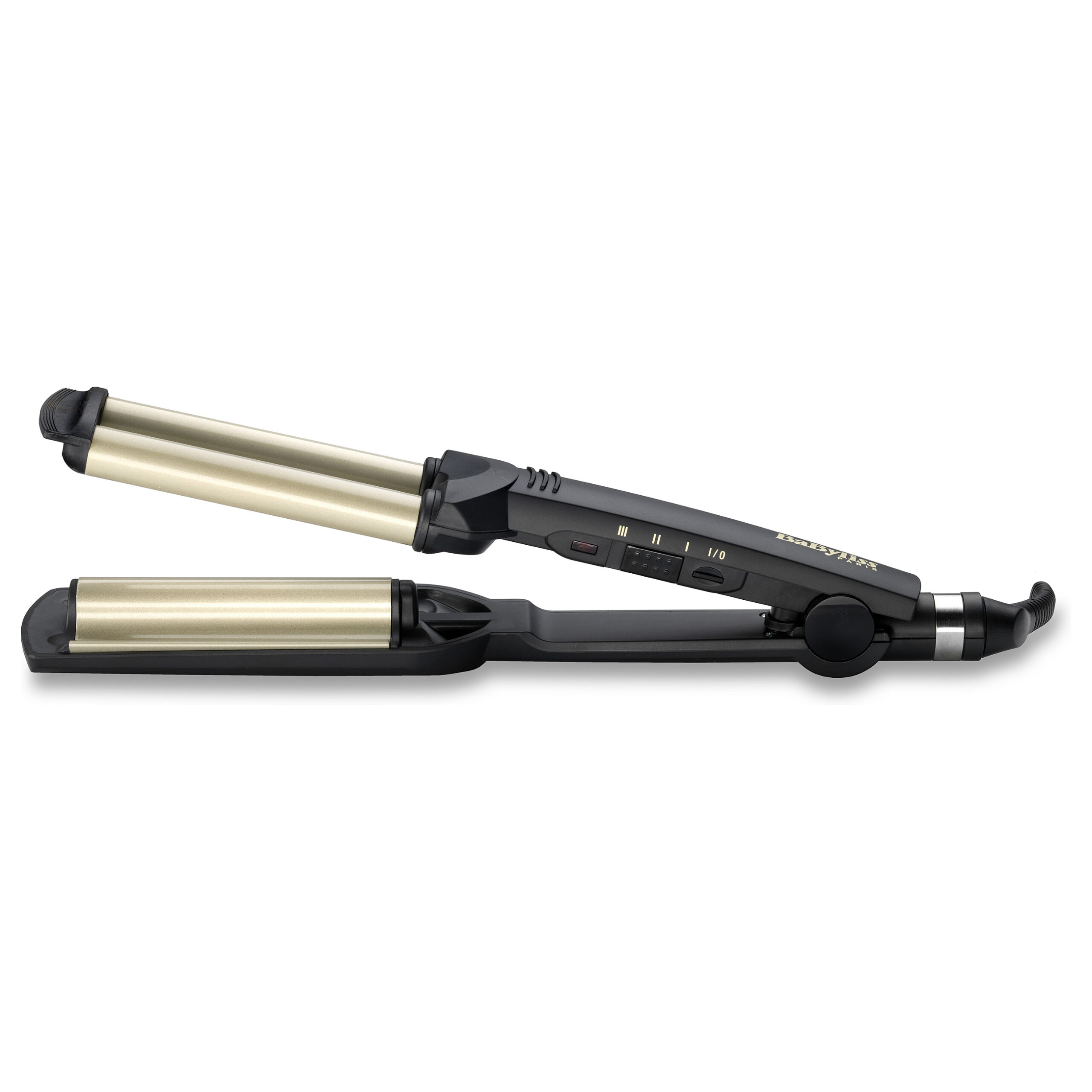 Drejtuese për flokë BaByliss C260E Easy Waves - Zezë / Argjend - Figura 2