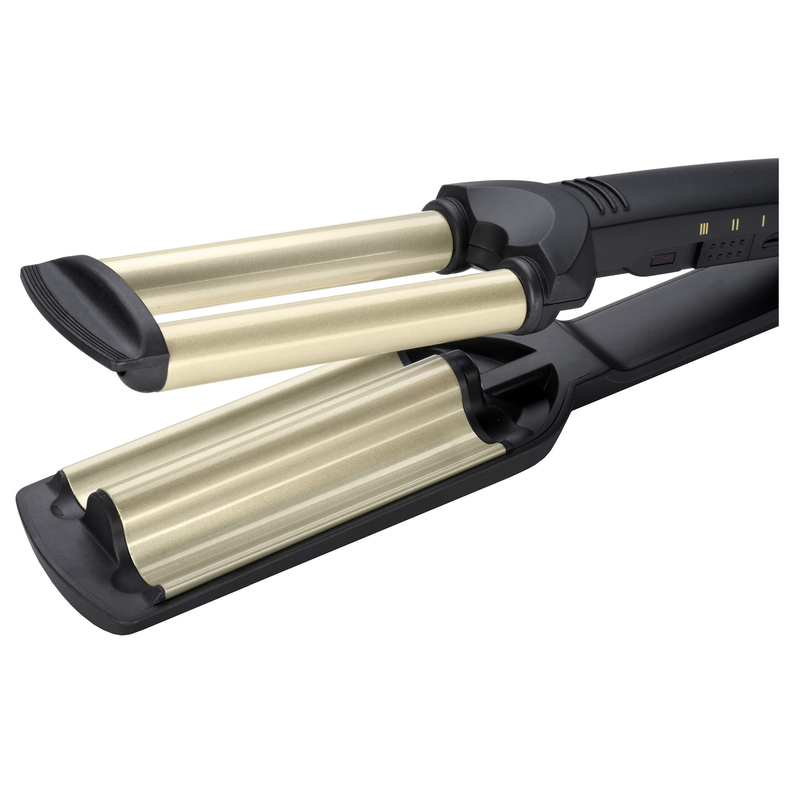 Drejtuese për flokë BaByliss C260E Easy Waves - Zezë / Argjend - Figura 3