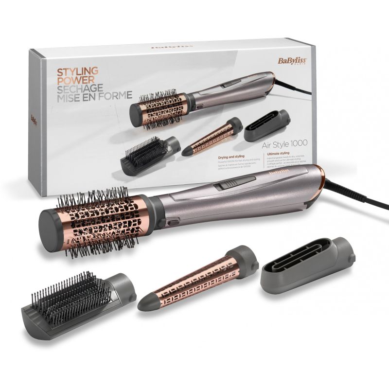 Stilues për Floke BaByliss AS136E Air Style 1000 Hot Air Brush with Ionic Technology - Figura 9