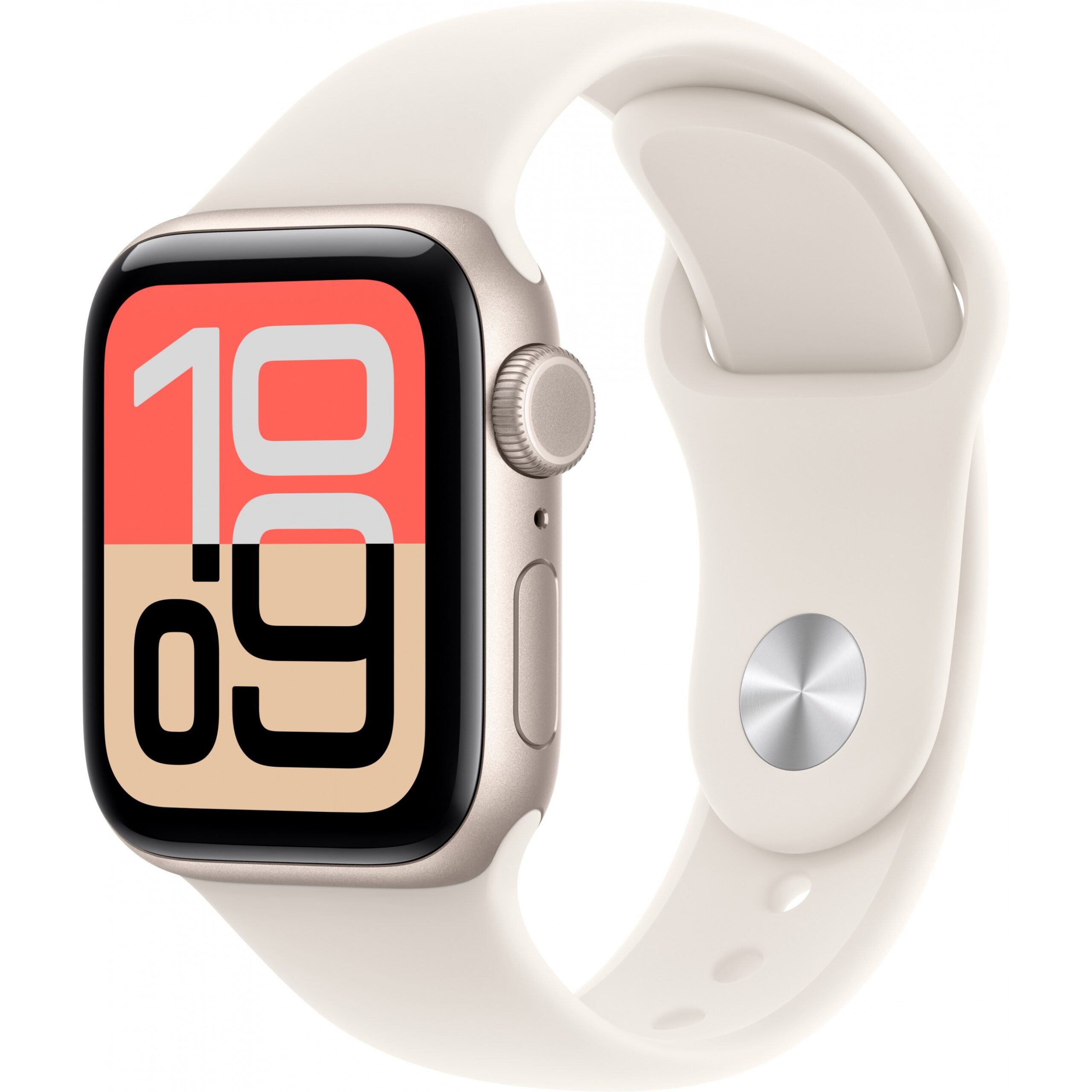 Apple Watch SE 3 / Cellular / 40mm / Aluminium Beige Case with Beige Sport Armband – M/L