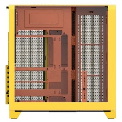 Kasë Midi Thermaltake View 390 Air – Verdhë - Figura 4