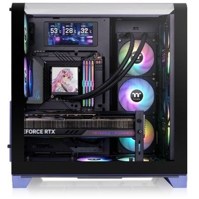 Kasë Midi Thermaltake View 390 Air – Vjollcë - Figura 2