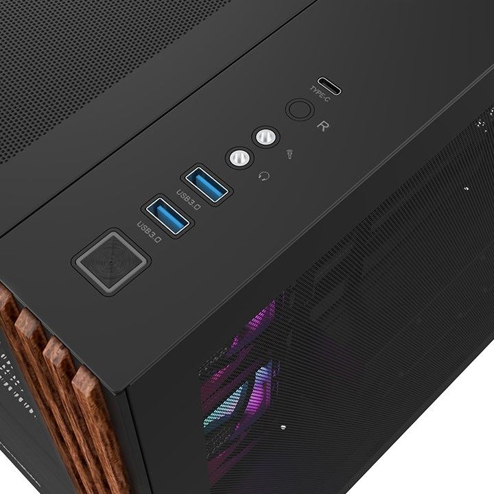 Kasë Midi Thermaltake View 380 WS / ARGB – Zezë - Figura 6