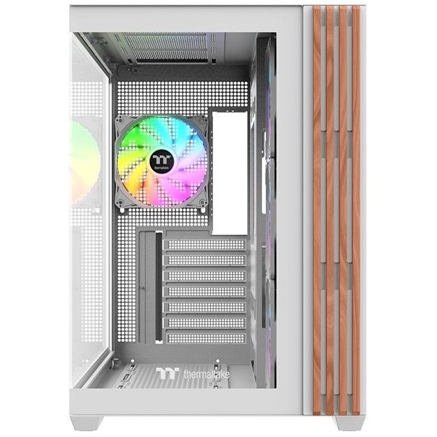 Kasë Midi Thermaltake View 380 WS / ARGB – Bardhë - Figura 2