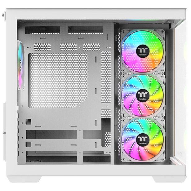 Kasë Midi Thermaltake View 380 WS / ARGB – Bardhë - Figura 4