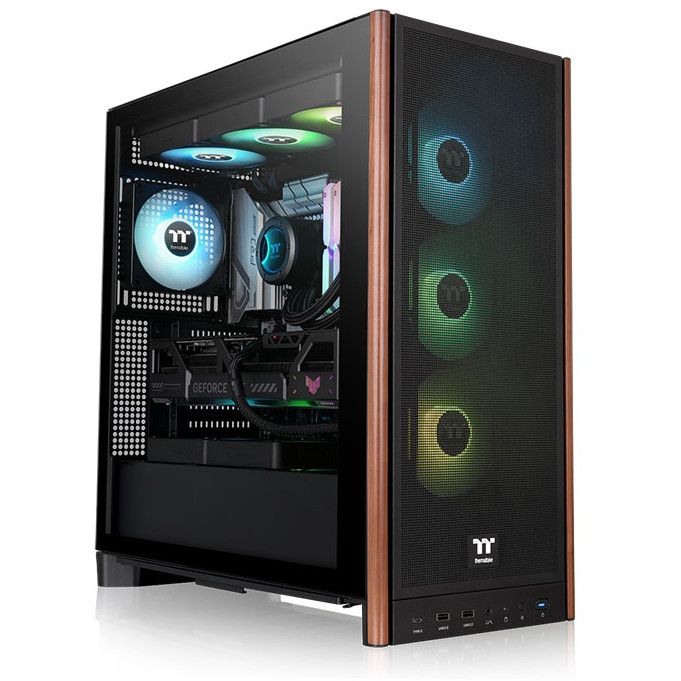 Kasë Midi Thermaltake S370 WS – Zezë