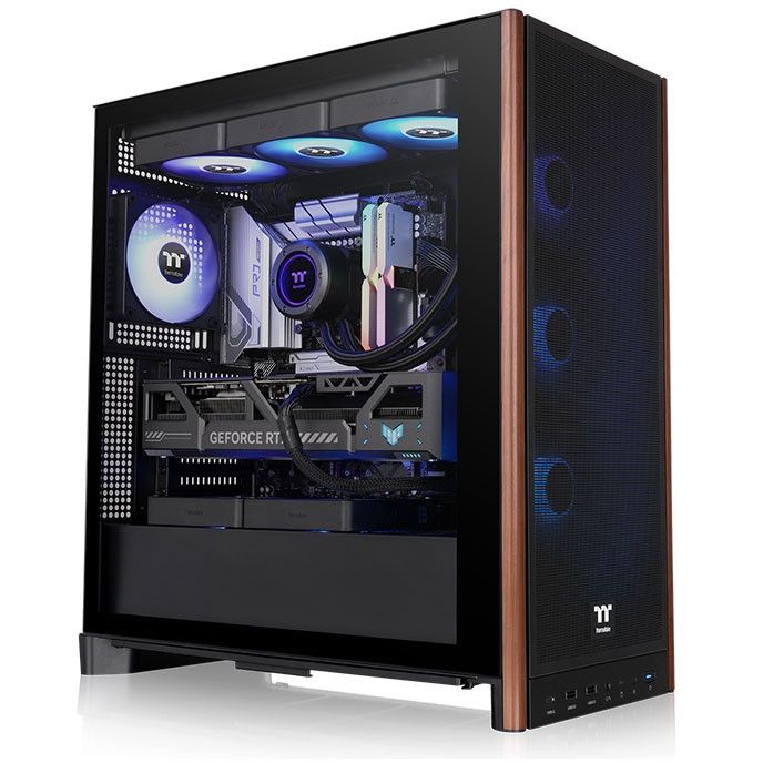 Kasë Midi Thermaltake S370 WS – Zezë - Figura 5