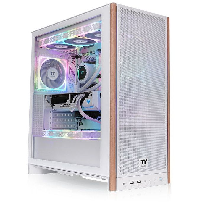 Kasë Midi Thermaltake S370 WS – Bardhë