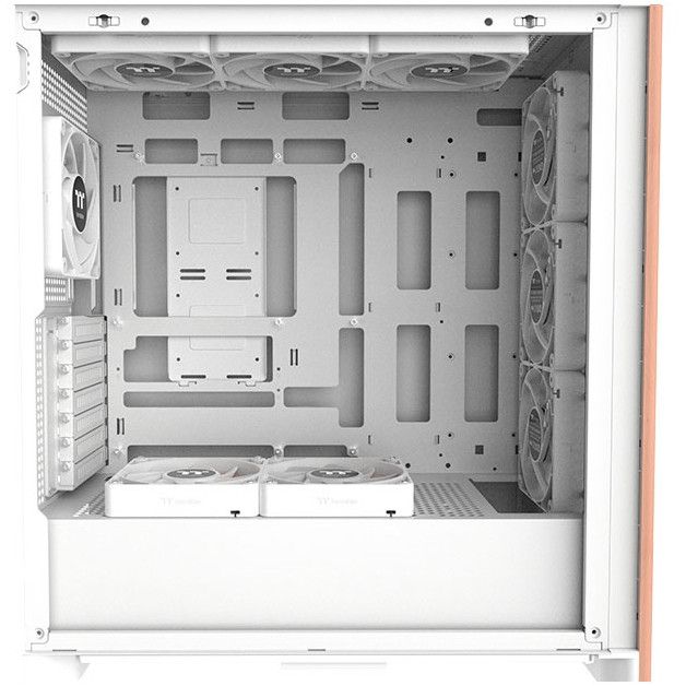 Kasë Midi Thermaltake S370 WS – Bardhë - Figura 3