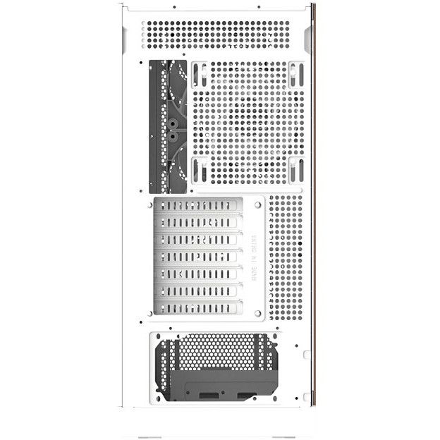 Kasë Midi Thermaltake S370 WS – Bardhë - Figura 6