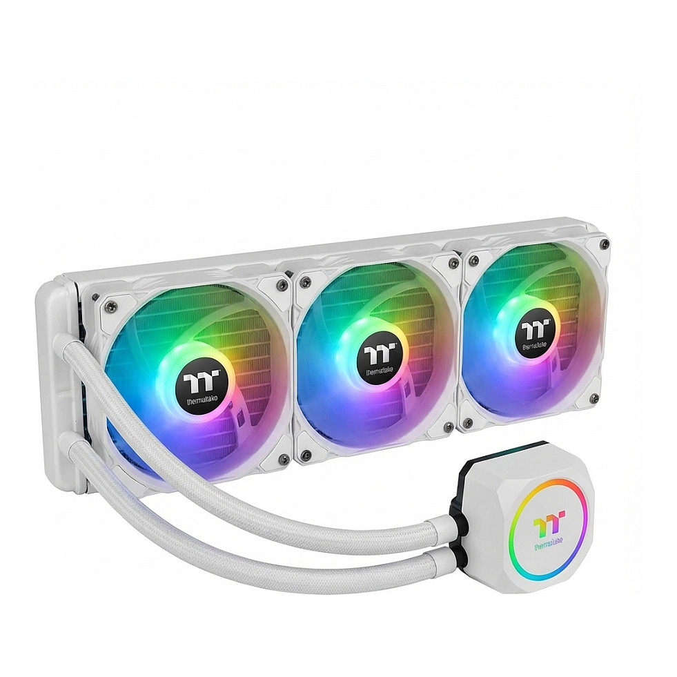 Ftohës për Procesor 360mm Thermaltake TH360 V3 ARGB Sync AIO Snow Edition – Bardhë