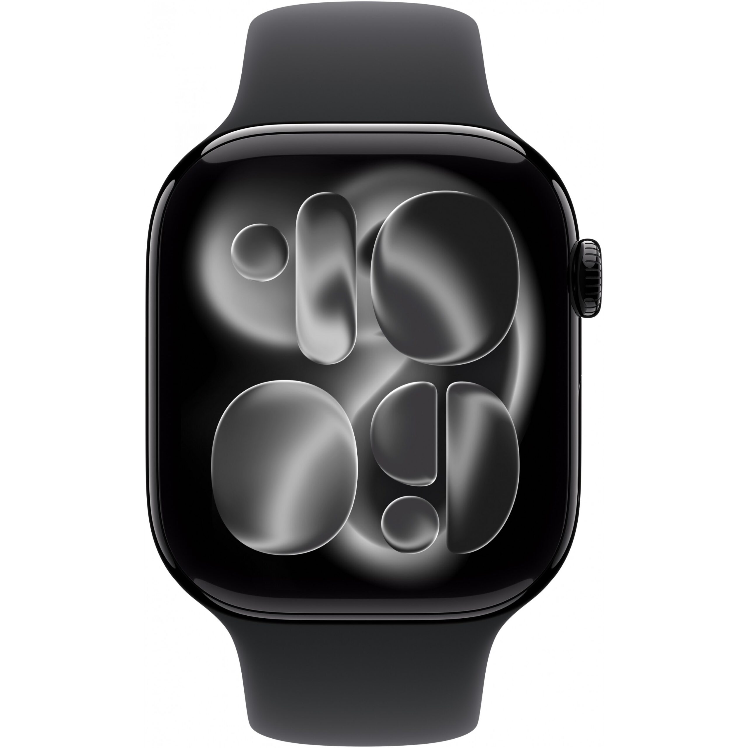 Apple Watch S11 / 46mm / Cellular / Aluminium Diamond Black Case with Black Sport Band – S/M - Figura 2