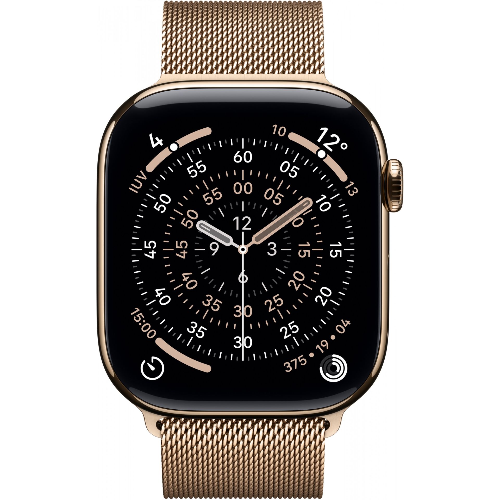 Apple Watch Series 11 / 46mm / GPS + Cellular / Gold Titanium Case with Gold Milanese Loop Band - M/L - Figura 2
