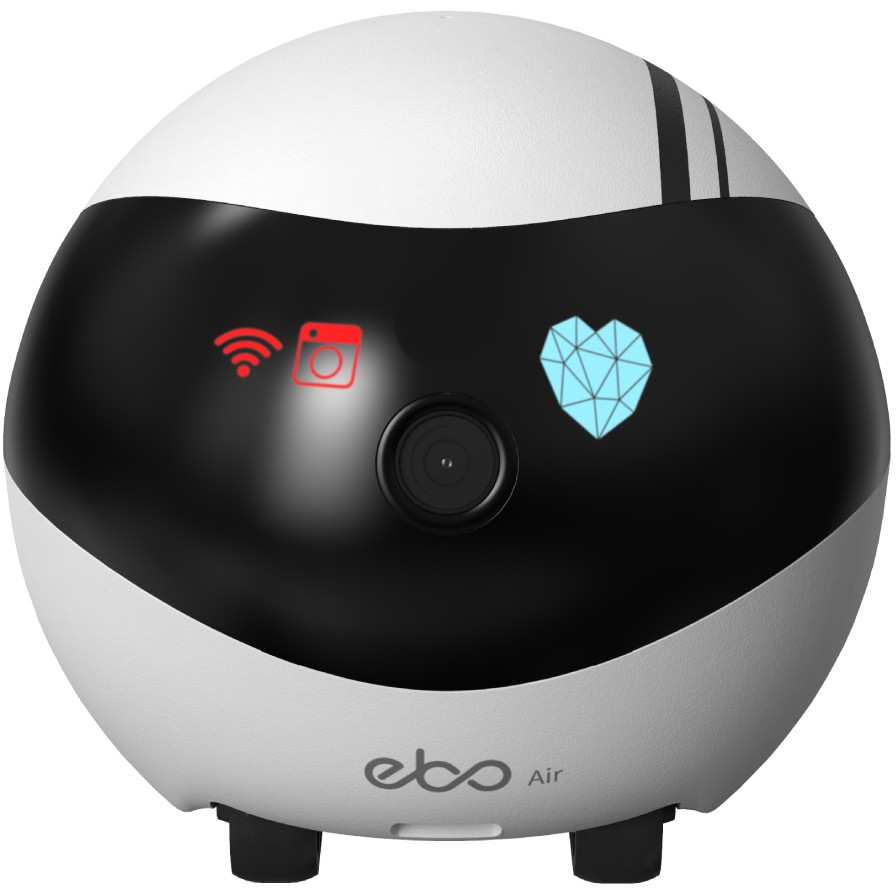Robot Kamerë ENABOT EBO Air – Robot me kamerë 1080p, ndjekje me inteligjencë artificiale (AI) - e bardhë - Figura 2