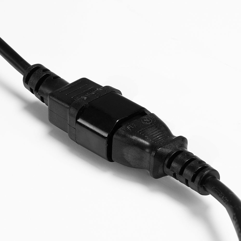 Kabllo për Furnizim me Energji LINDY Cable / 0.5m / IEC C14 → IEC C13 - Zezë - Figura 5