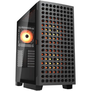 Kasë Midi COUGAR Airface ECO / ARGB – Zezë