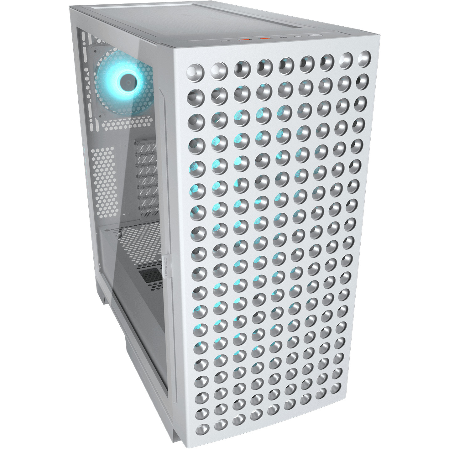 Kasë Midi COUGAR Airface ECO / ARGB – Bardhë - Figura 2