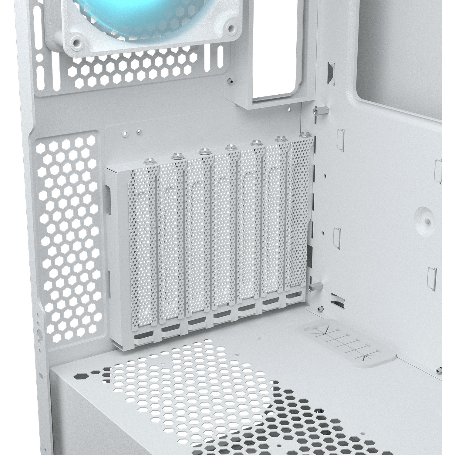 Kasë Midi COUGAR Airface ECO / ARGB – Bardhë - Figura 5