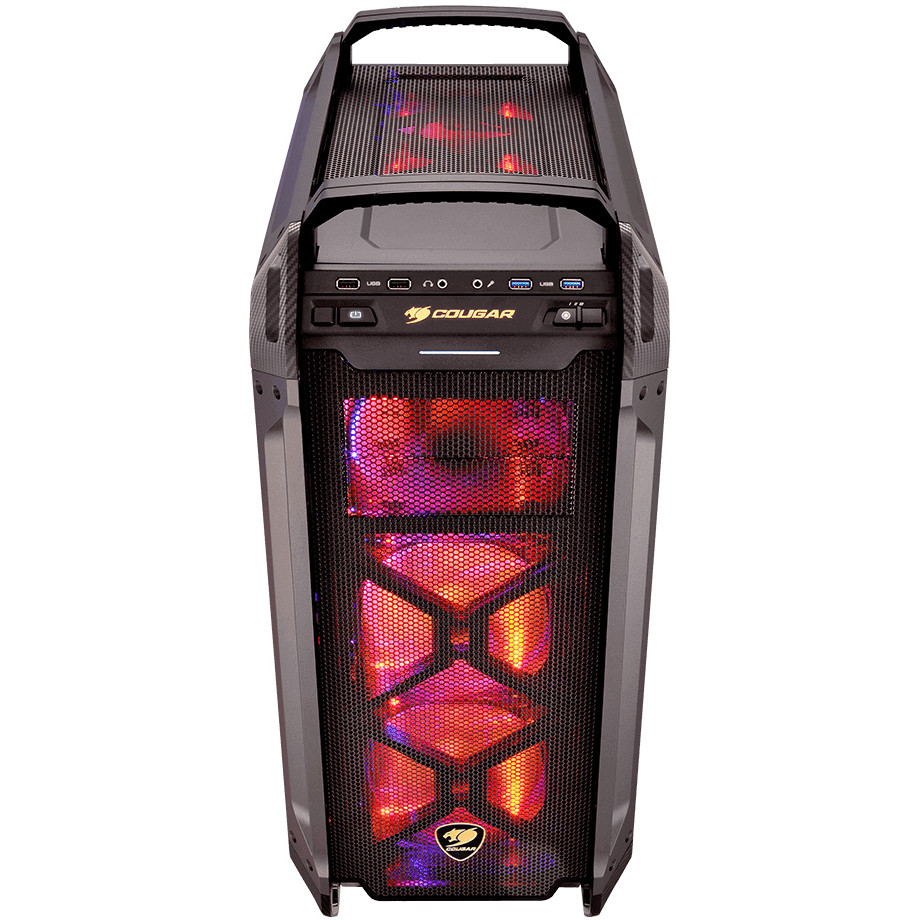 Kasë Midi COUGAR Panzer Max – Zezë - Figura 4
