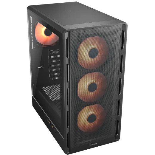 Kasë Midi COUGAR Airface Pure PRO / ARGB – Zezë - Figura 3