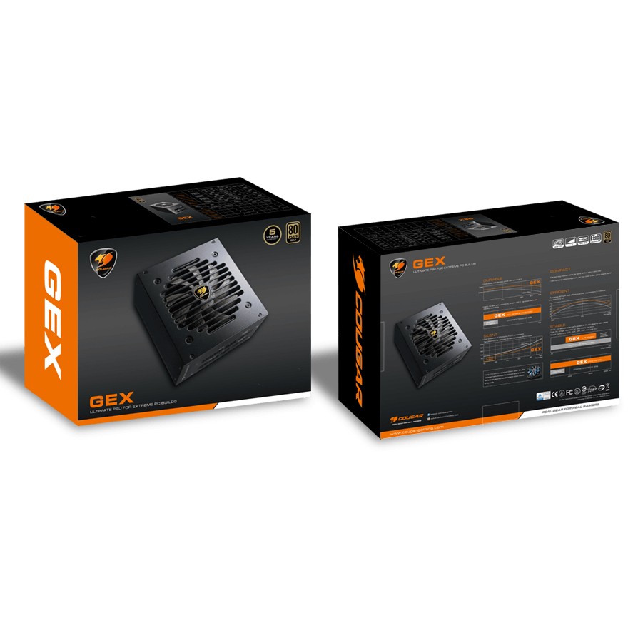Furnizues Energjie 750W COUGAR Power Supply GEX 750W ATX3.0 / 80 Plus Gold / Modular - Figura 4