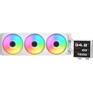 Ftohës për Procesor COUGAR Poseidon Vistek Pro 360 ARGB / CPU Liquid Cooler - Bardhë