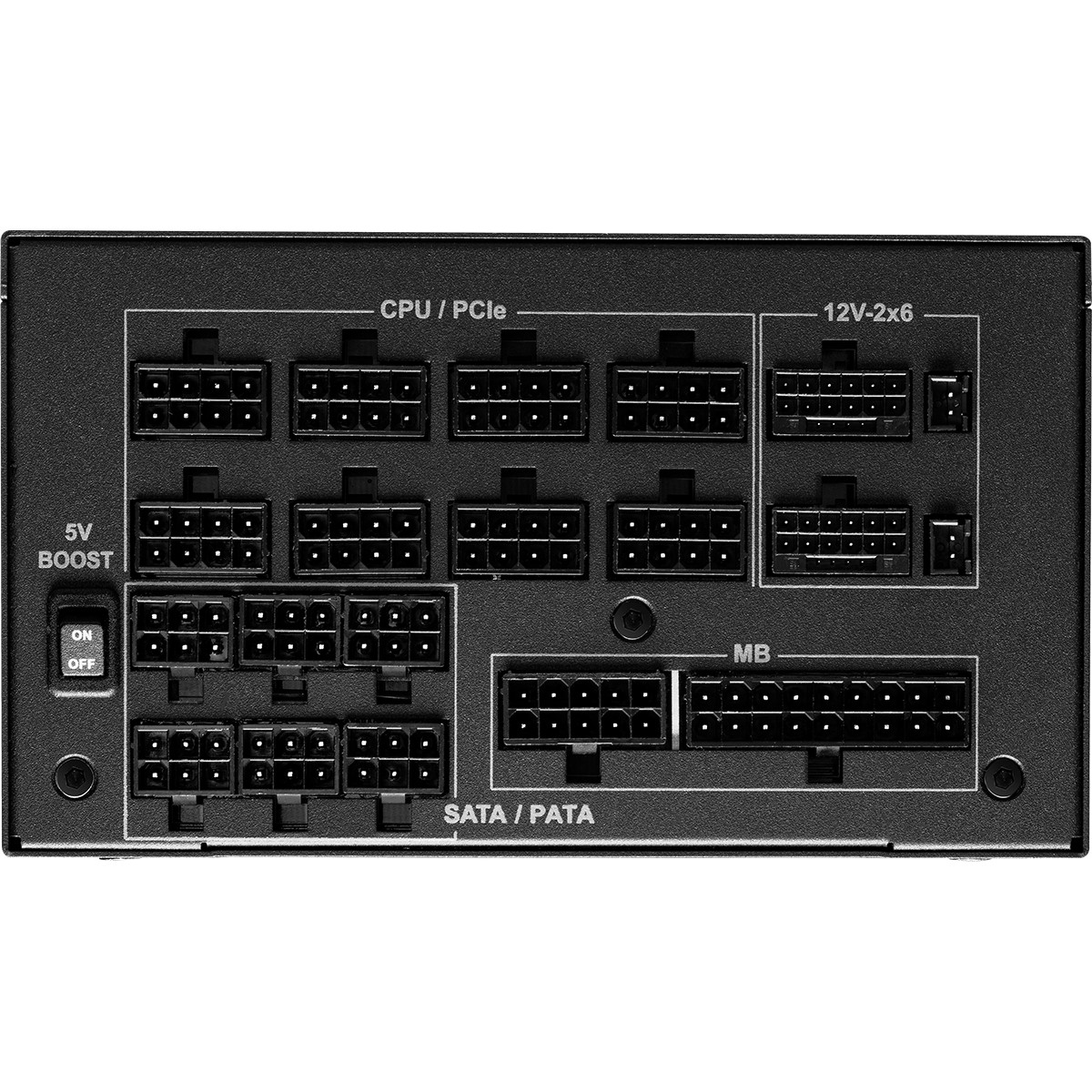 Furnizues Energjie 1600W ASRock Phantom Gaming PG-1600G 1600W ATX 80+ Gold E zeze - Figura 4