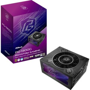 Furnizues Energjie1300W ASRock Phantom Gaming PG-1300G 1300W ATX 80+ Gold E zeze