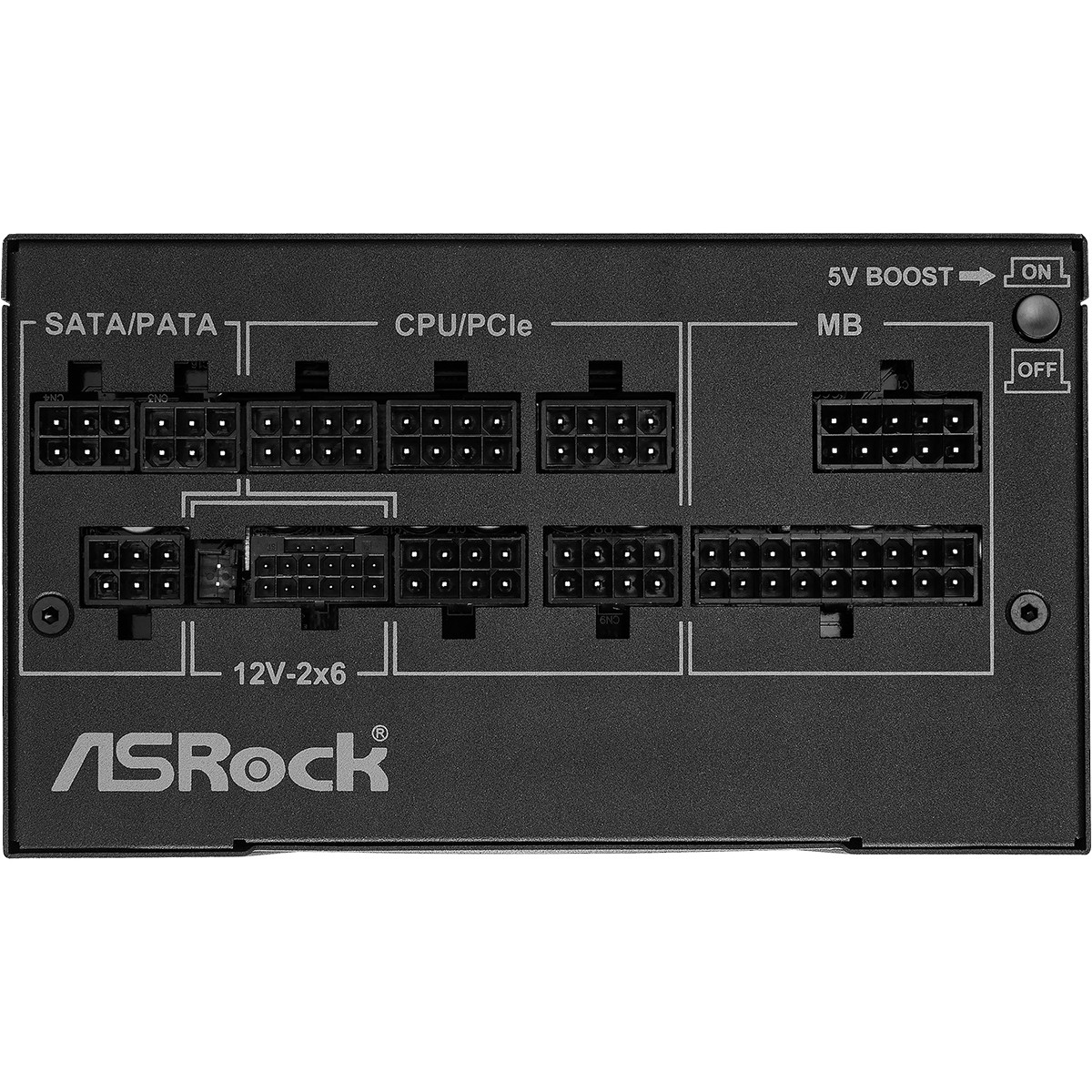Furnizues Energjie 850W ASRock Phantom Gaming PG-850G 850W ATX 80+ Gold E zeze - Figura 4