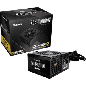 Furnizues Energjie 850W ASRock Challenger Series CL-850G 850W ATX 80+ Gold E zeze