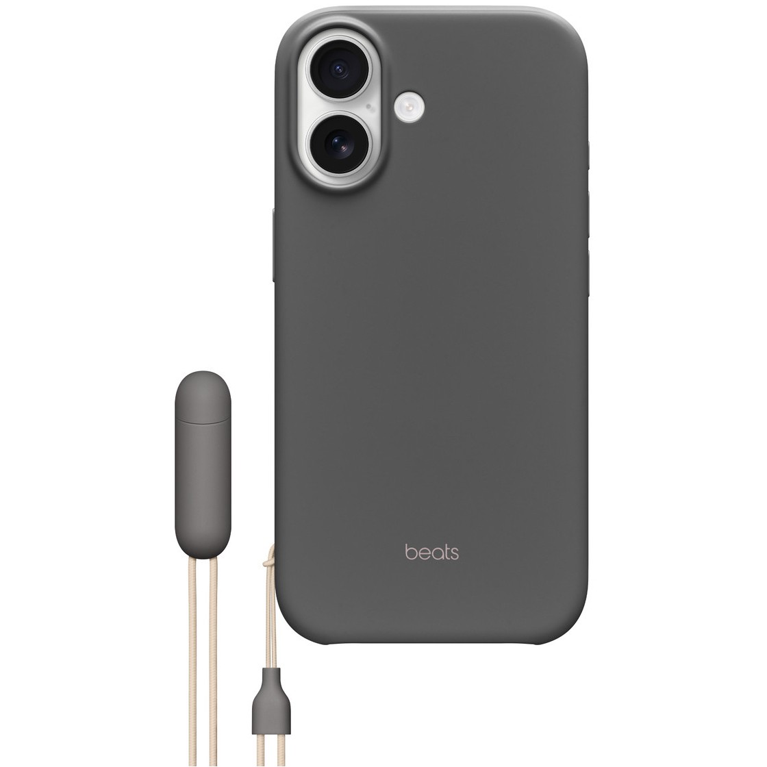 Beats Kickstand Case iPhone 17 with MagSafe and Camera Control (Granite Gray)