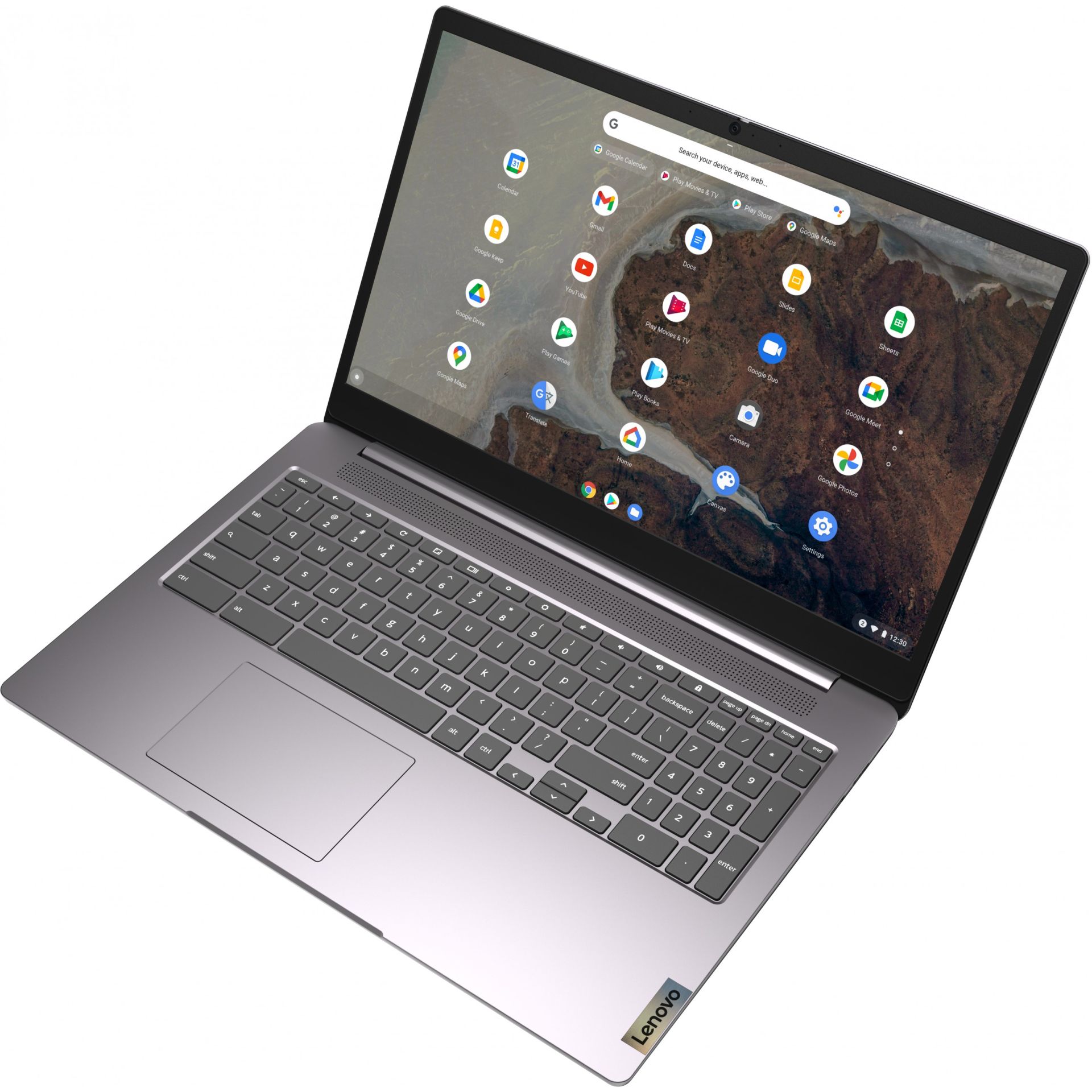 Laptop Lenovo Ideapad 3 Chromebook 15IJL6 / Intel N4500 / 4GB LPDDR4 / 64GB / 15.6" Full HD IPS LED / Intel UHD Graphics / DE - Gri - Figura 2