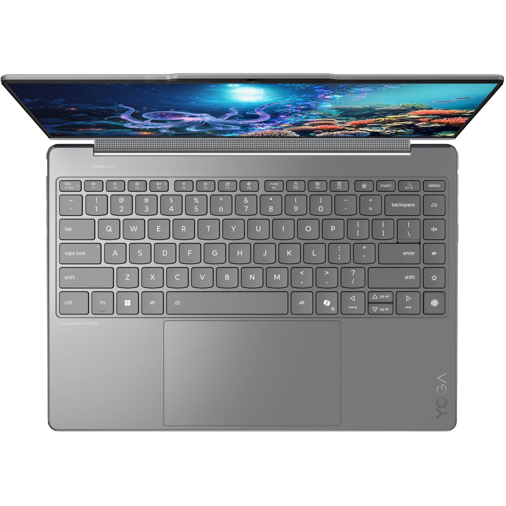 Laptop Lenovo Yoga 9 2-in-1 14ILL10 / Ultra 7-258V / 32GB LPDDR5 / 1TB / 14" WQUXGA OLED Touch / Intel Arc Graphics 140V / DE - Gri - Figura 3