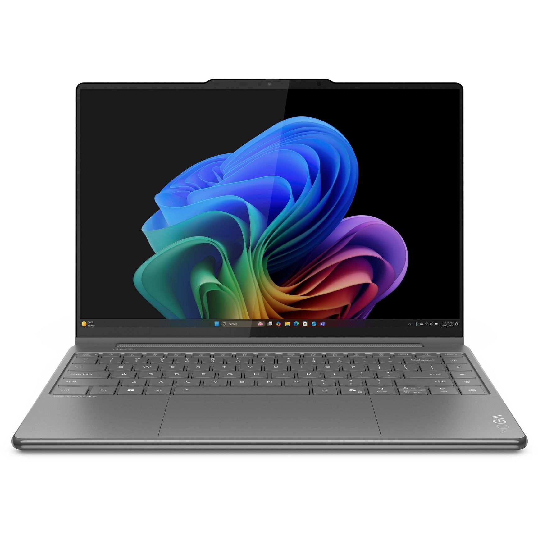Laptop Lenovo Yoga 9 2-in-1 14ILL10 / Ultra 7-258V / 32GB LPDDR5 / 1TB / 14" WQUXGA OLED Touch / Intel Arc Graphics 140V / DE - Gri