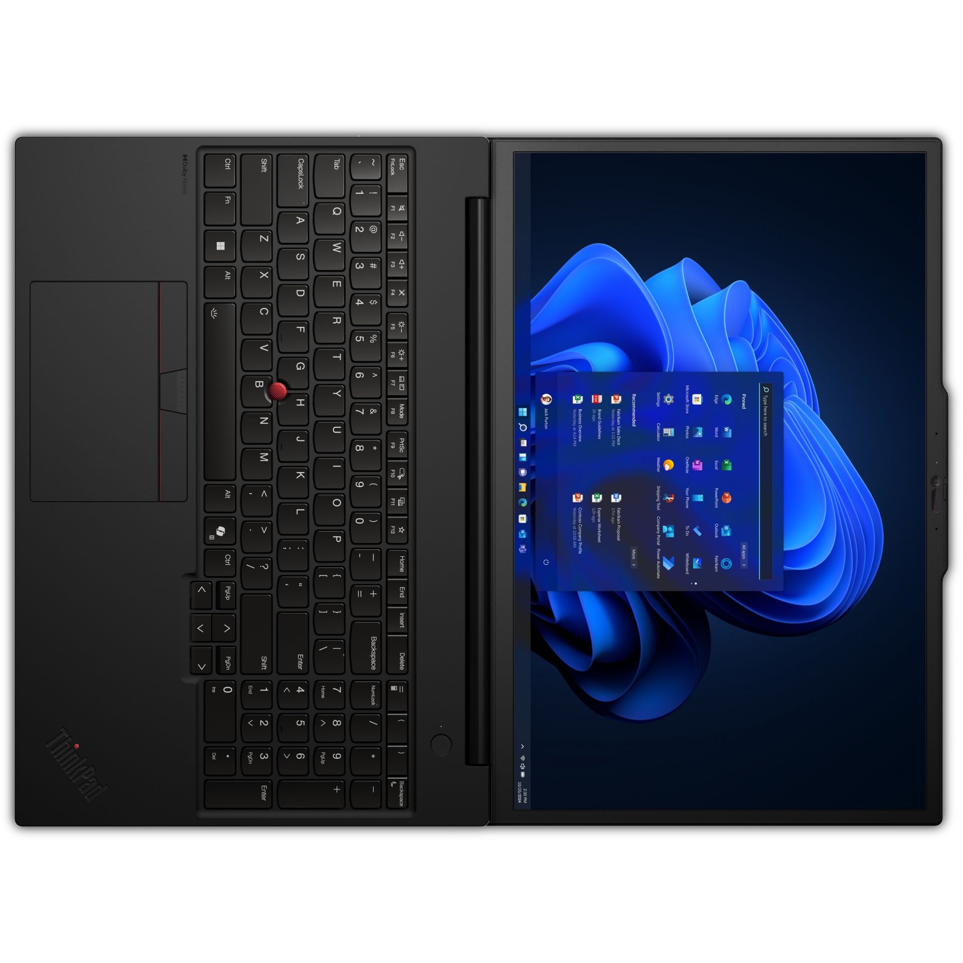 Laptop Gaming Lenovo ThinkPad P16s Gen 4 / Ultra 7 265H / 64GB DDR5 / 1TB / 16" WUXGA IPS / RTX PRO 1000 8GB / e zezë - Figura 2