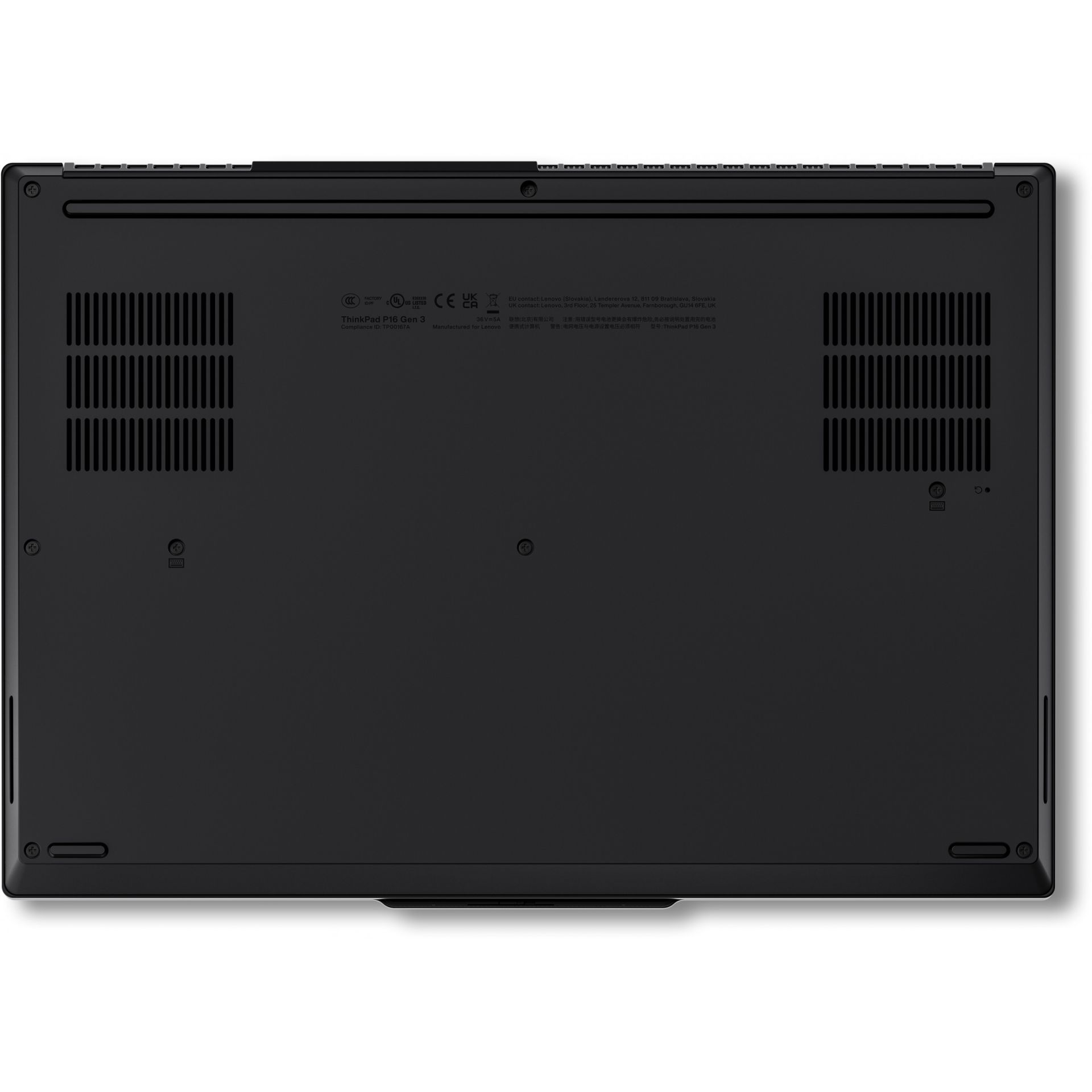 Laptop Lenovo ThinkPad P16 G3 / Ultra 9-275Hx / 64GB DDR5 / 1TB / 16" WUXGA IPS 60Hz / RTX PRO 4000 Blackwell 16GB / DE - Zezë - Figura 10