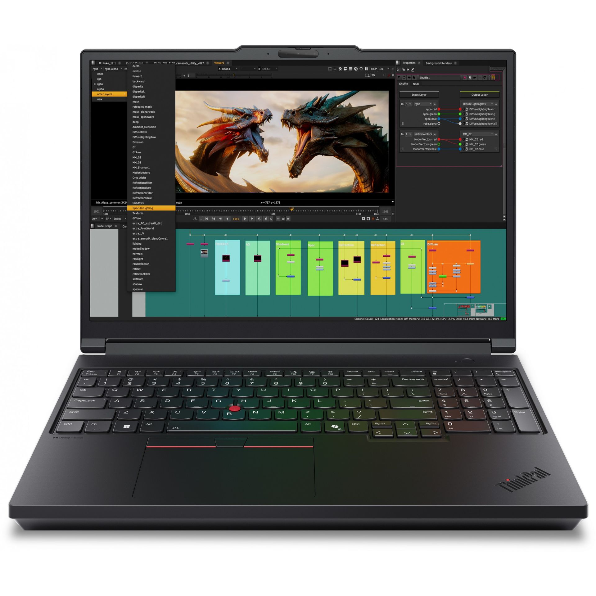 Laptop Lenovo ThinkPad P16 G3 / Ultra 9-275Hx / 64GB DDR5 / 1TB / 16" WUXGA IPS 60Hz / RTX PRO 4000 Blackwell 16GB / DE - Zezë