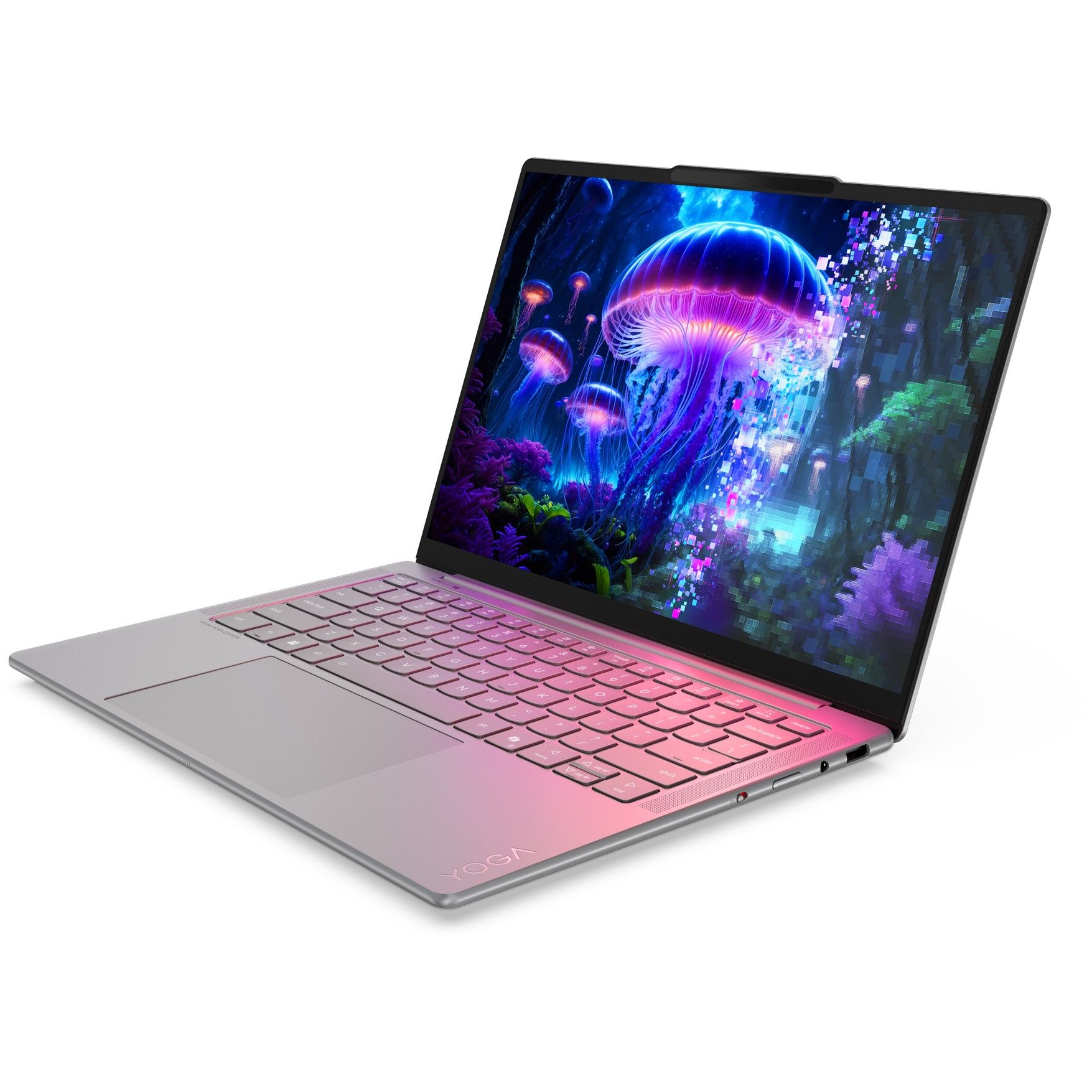 Laptop Lenovo Yoga Slim 7 14ILL10 / Ultra 7-258V / 32GB LPDDR5 / 1TB / 14" 2.8K OLED / Intel Arc Graphics 140V / DE - Gri - Figura 2