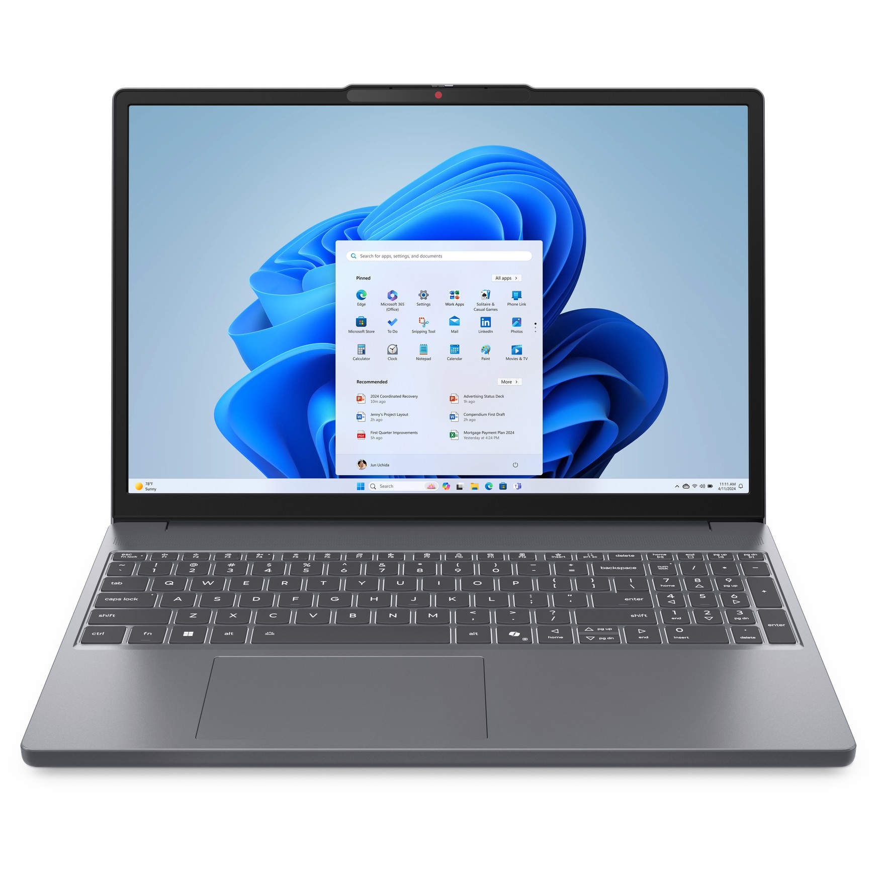 Laptop Lenovo IdeaPad Slim 3 15IRH10 / Core i5 / 16GB DDR5 / 512GB / 15.3" WUXGA IPS LED / Intel UHD Graphics / DE - Gri